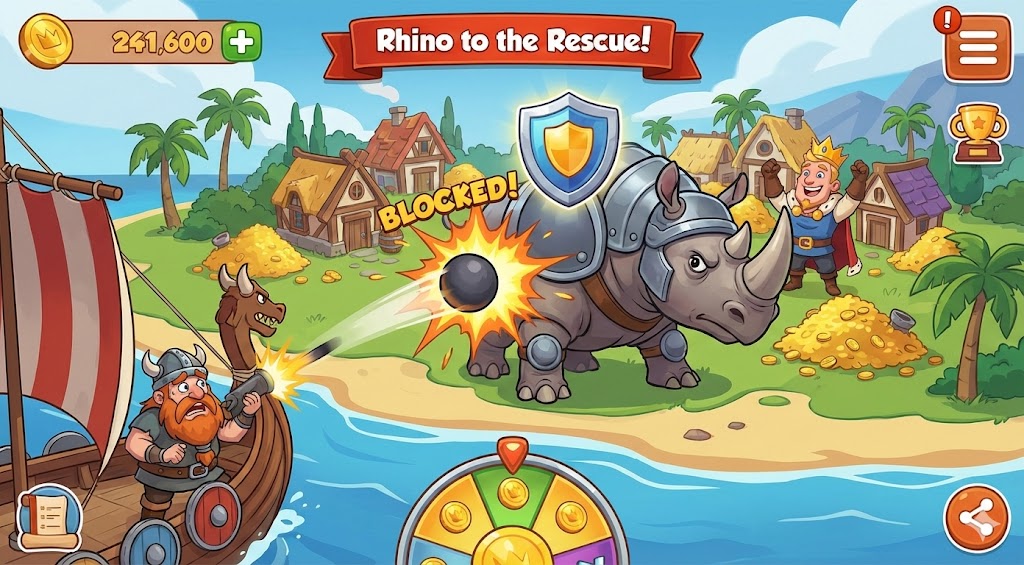What Does the Rhino Do in Coin Master?